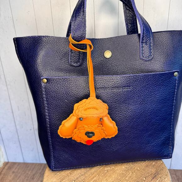 Goldendoodle Dog Bag Charm Poodle Purse Charm Dog lover Gift NEW FAST SHIP - Picture 6 of 8